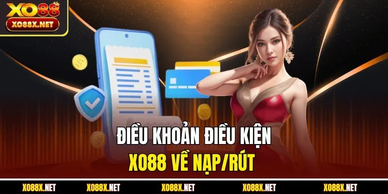 Điều khoản điều kiện XO88 về nạp/rút